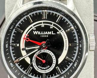 37	$50 	
William L 1985 power reserve indicator automatic