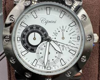 34	$20 	
Ciprini watch rubber band black