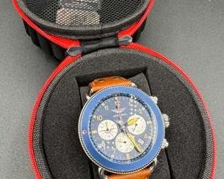 9	$36 	
"Aeromat Vol de Nuit with leather band 9 1/2"" box"	