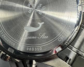 26	$175 	
Bulova Marine star - red face - 6 1/2 inside diam	running 