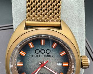 16	$100 	
OOO Out of order Torpedine 3H metal band copper color -  italy	