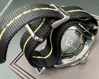 43	$60 	
Sturhling watch depthmaster dive with black vinyl band