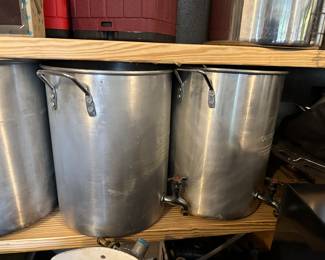 We have large, medium and small size cooking pots