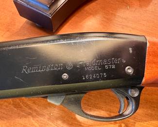Remington Model 572 Fieldmaster pump action 22lr rifle