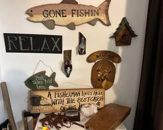 Wall signs - perfect for the sports enthusiast!  