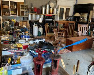 Overview of the garage