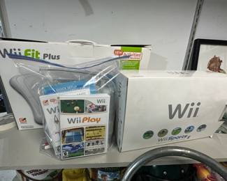Wii with Wii fit Plus