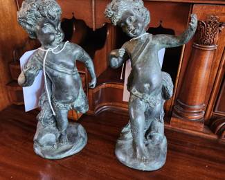 Maitland-Smith Bronze Statues