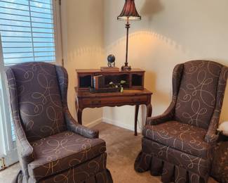 Charming Chairs with Ruffled Skirt