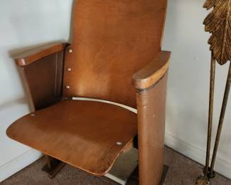 Vintage Theater Chair