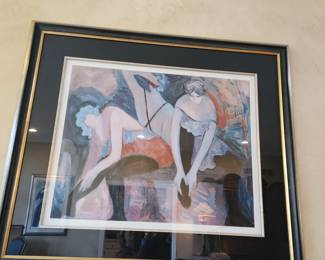 Dress Rehersal--Signed and Numbered Barbara A. Wood 