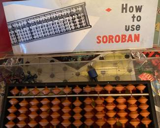 Vintage Soroban ( Abacus)  Box
