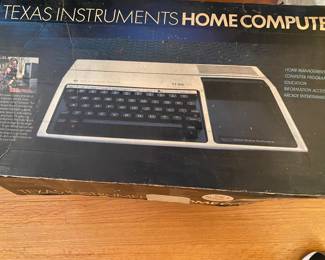 1979 Texas Instruments Home Computer/Box (2)