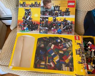 Lego Monarch's Castle, 6085, Directions. Box