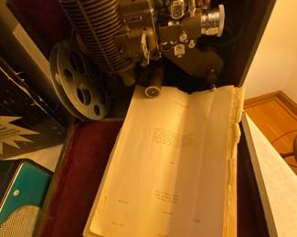 Vintage Bell Howell Movie Projector