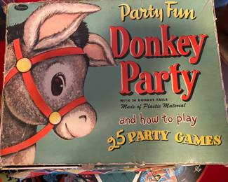 Vintage Whitman Donkey Party 