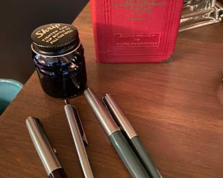 Vintage Ball Point Pens, Ink