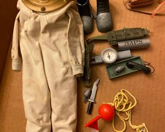 Vintage 1964 GI JOE Deep Sea Diver