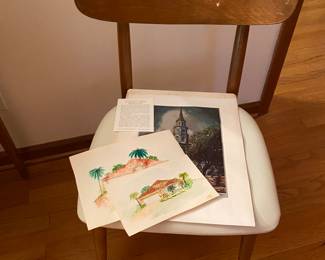 Mid Century Desk Chair