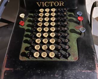 Vintage Victor Adding Machine