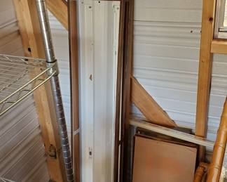 2 Vintage MCM Ceiling Lights (4 ft & 2 ft)