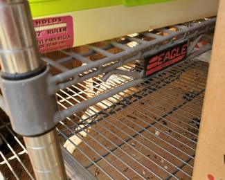 Commercial grade shelving 