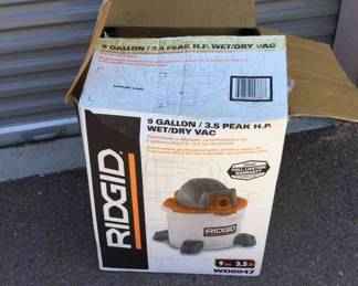 RIGID WET AND DRY VACCUUM