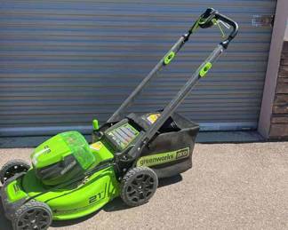 Green Works Pro Electric Lawn Mower 