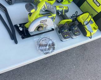 Ryobi Lithium Power Tool Set