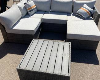  01 Spectacular Patio Sectional And Table