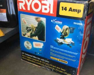 Ryobi Compound Miter Saw With Laser