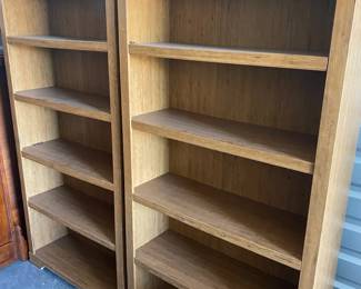 Beautiful Brown Bookshelves 