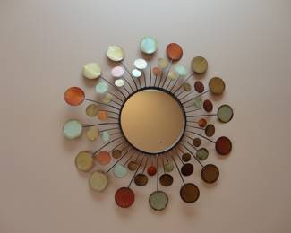 Metal Mirror 26" across
