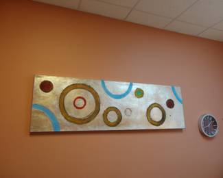 Mixed Media Canvas Art 22" x 72"