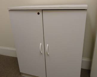 PressBoard 3 Shelf Cabinet