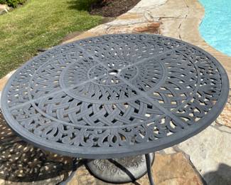 Aluminum Poolside Table