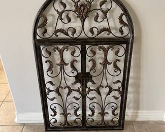 Steel Scroll work Art