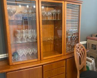 Danish China Hutch / Buffet