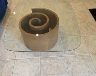 Glass Top Coffee Table
