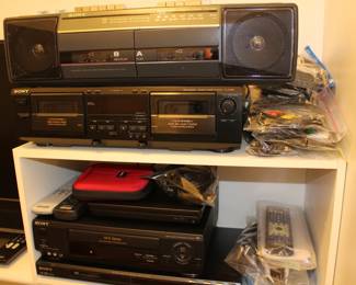 More stereo equipment