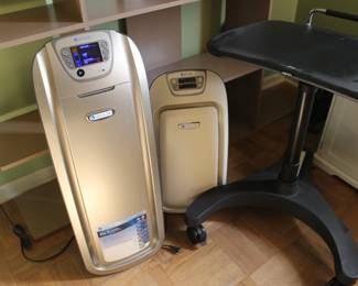 Air cleaning machines