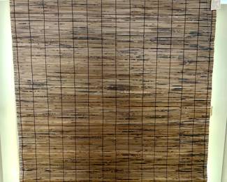 Natural Woven Blackout Shade (we have 3 windows)