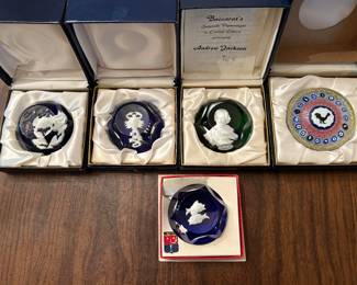 Baccarat Paperweights