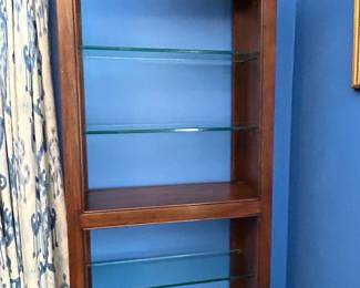 Wood /Glass Display Shelf