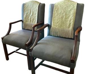 106 2 Gainsborough Armchairs