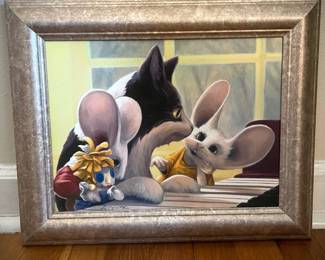 128 Leonard Filgate At The Piano Framed Print