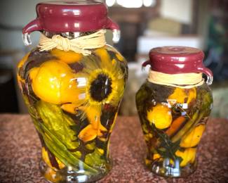 124 Sealed Glass Jars Decor 2