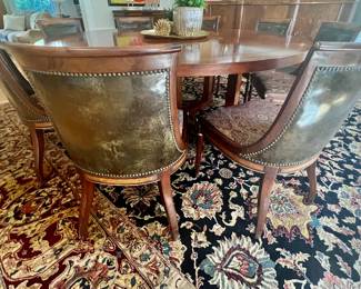 25. Dining Room Table (72" x 30")
26. Set of 8 Side Chairs (21" x 23" x 34")