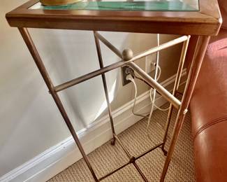 78. Metal Accent Table (11" x 32")