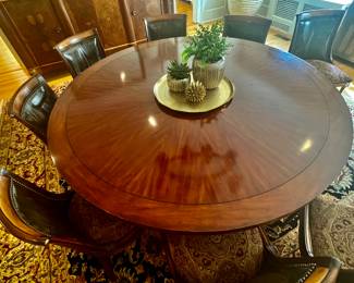 25. Dining Room Table (72" x 30")
26. Set of 8 Side Chairs (21" x 23" x 34")